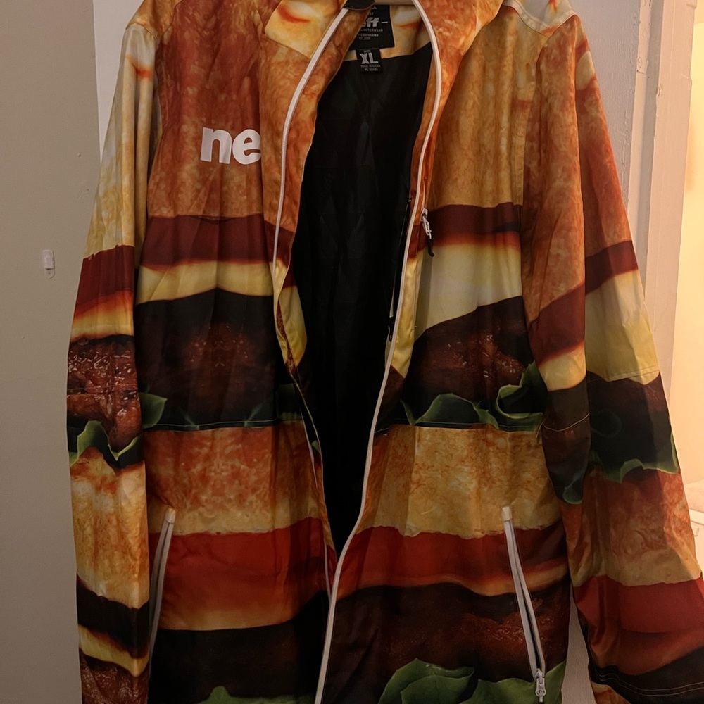 Men's Cheeseburger Ski/Snowboard Jacket